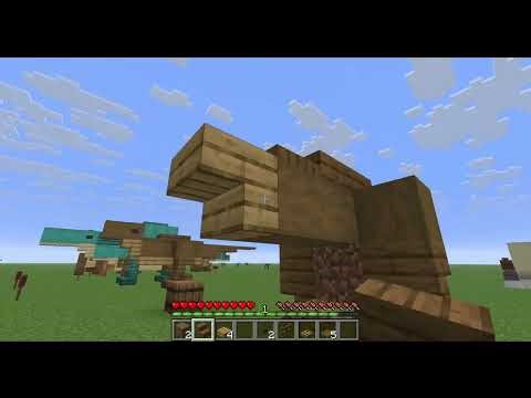 T-rex minecraft build tutorial