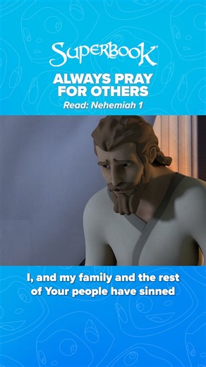 Superbook on Instagram: "Nehemiah prayed to God and asked for His help for the people. 🙏🏻 Watch the episode premiere of “Nehemiah,” and see how God helped Nehemiah. 🙇🏻‍♂️ Catch it LIVE on the Superbook YouTube channel on February 7 at 10 AM EST! Tap the link in bio to subscribe. 🎬 💕 #BibleAdventures #BibleStories #Nehemiah #AskForGodsHelp #Superbook . . . . . 𝐒𝐔𝐏𝐄𝐑𝐁𝐎𝐎𝐊 𝐵𝑟𝑖𝑛𝑔𝑖𝑛𝑔 𝐵𝑖𝑏𝑙𝑒 𝑠𝑡𝑜𝑟𝑖𝑒𝑠 𝑎𝑛𝑑 𝐽𝑒𝑠𝑢𝑠’ 𝑙𝑜𝑣𝑒 𝑡𝑜 𝑘𝑖𝑑𝑠 𝑒𝑣𝑒𝑟𝑦𝑤ℎ𝑒𝑟𝑒 𝘚𝘦𝘳𝘪