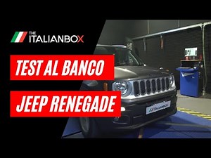 Test al Banco - Centralina Aggiuntiva TheItalianBox APP - Jeep Renegade 2.0 140 cv
