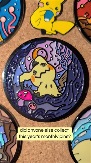 Mes pins mensuels Pokémon : Mimikyu et vous ?