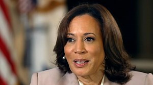 Kamala Harris says she's ready to be commander-in-chief. Reporter breaks down the tension in her saying this