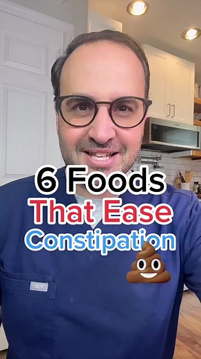 Hown many times do you poop? Here are 6 foods that support constipation. According to the National Institutes of Health constipation is a top reported health problems that affects about 16 percent of U.S. adults. Regular bowel movements are necessary for good health #DrAnis #TikTokTaughtMe #LearnOnTiktok #Health #Poop 20200806v2