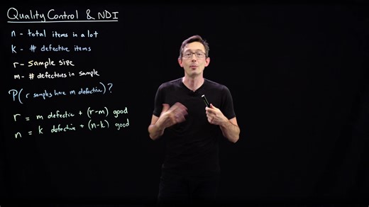 Quality Control Non-Destructive Inspection and the Multinomial Distribution