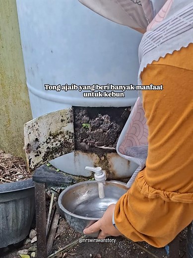 Cara Membuat Drum Komposter: Kompos dan Pupuk Cair dari Sampah Kebun