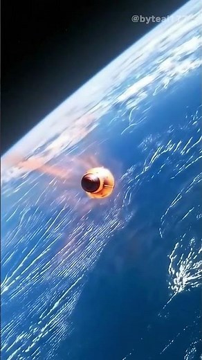 🚀Epic rocket re entry landing animation