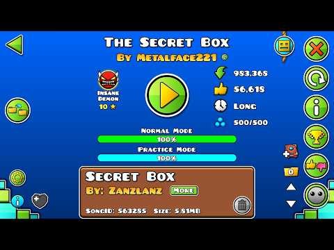 Geometry Dash - The Secret Box 100% [Insane Demon]