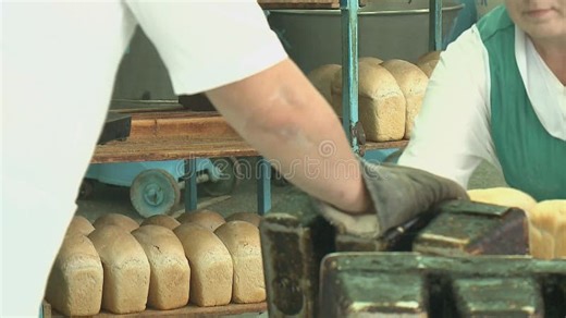 Pâine Proaspătă în Brutărie Stock Footage - Video din aluat, pâine: 106940766