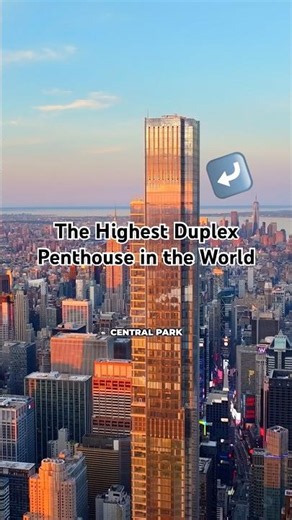 $128 million on Billionaires Row in NYC #nyc #penthouse #realestate