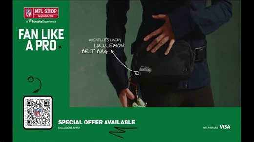 NFL Shop TV Spot, 'Fan Like a Pro: That Lucky Something' Featuring Christian Gonzalez