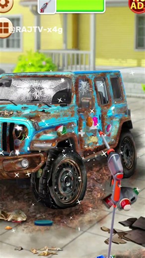 jeep wash part-2 #shorts #car #cartoon