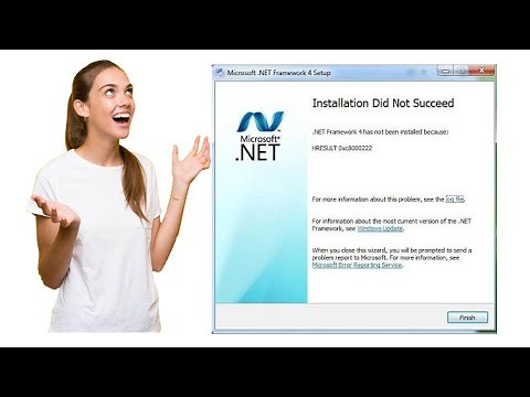 How To Fix Net Framework v 4 0 30319 Error | On Windows 8 | 8.1 | 10 | 2021 |100% WORK