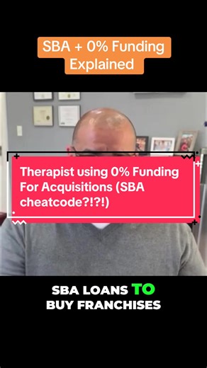 Most people think SBA loans require a ton of cash. In reality, 0% funding can be used strategically to cover startup costs, fees, and working capital when buying a business. Comment SBA and I’ll break down how this works. #sba #businessacquisition #businessowner #businessfunding #entrepreneurmindset