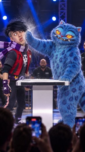 Edgar vs Giant Cat 😳 Brawl Stars in Real Life