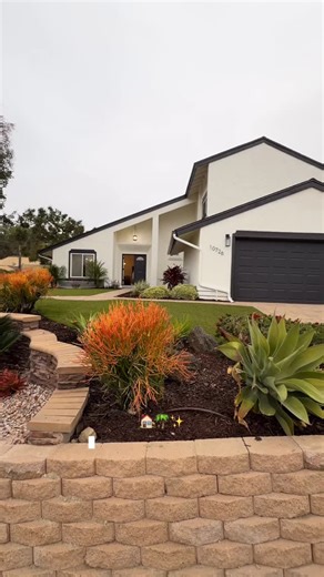 Come inside this beautifully remodeled Scripps Ranch home ✨ Vaulted ceilings, modern design, a gourmet kitchen, and true indoor-outdoor living with a backyard built for entertaining. Set on a private corner lot with with paid solar panels and a Tesla battery backup system, this one has it all. Discover more of 10726 Vista Valle with the link in bio! #sandiegorealestate #sandiegohomes #sdhomes #cthomes | CT Homes LLC