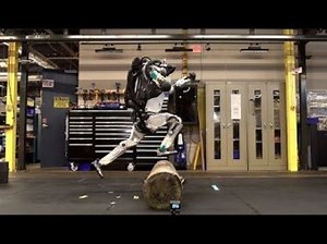 Le robot Atlas fait du parkour