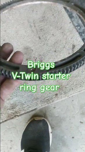 Briggs & Stratton V-Twin 25 HP starter ring gear