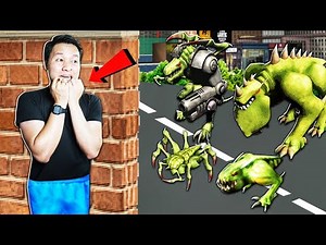 NẾU SLENDERMAN TIÊU DIỆT ĐỘI QUÂN QUÁI VẬT ALIEN 1.000.000 CON BẰNG SÚNG VIP | Thử Thách SlenderMan