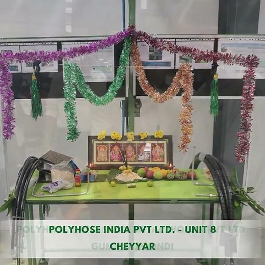 Ayudha pooja celebration at office - Polyhose Group