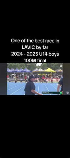 Exciting 100M Sprint Final for U14 Boys at LAVIC