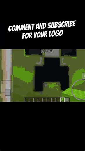 I MADE MY SUBSCRIBER LOGO ❤️#minecraft #shortsfeed #shorts