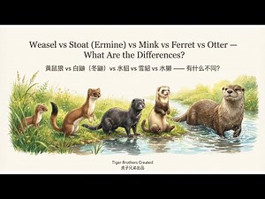 🦦🦡 Weasel vs Stoat vs Mink vs Ferret vs Otter — What Are the Differences?story video