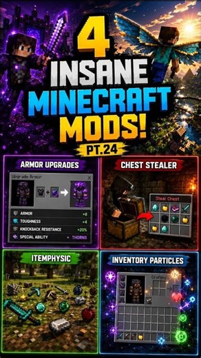 🔥 Minecraft Cool Mods PT.24 | Loot Chests Instantly! 💎