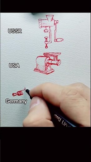 Meat Grinder drawing. #drawing #art #sgart #draw #sketch #easydrawing #meatgrinder
