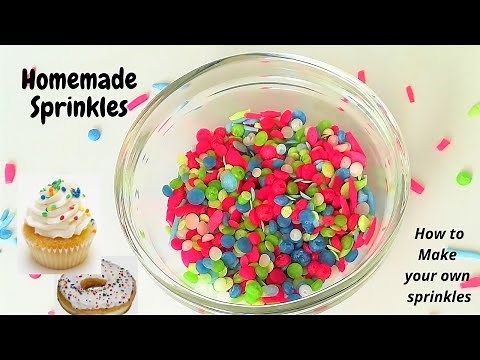 How to make Homemade Sprinkles