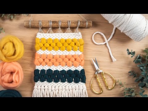 EASY Woven Wall Hanging Tutorial