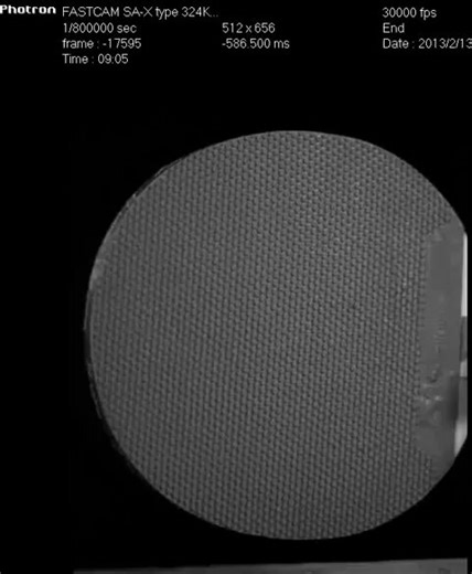 Same way this ping pong ball can go through the paddle, by going very fast. Thank you for coming to my Ted Talk