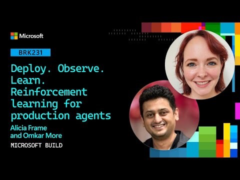 Deploy. Observe. Learn. Reinforcement learning for production agents | BRK231
