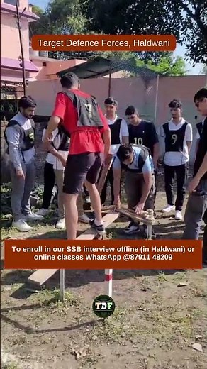 Ground Task Reality | SSB Interview GTO Task | Target Defence Forces Haldwani #jaihind #haldwani
