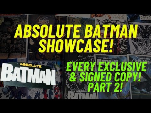 Inside My Absolute Batman Collection. Even MORE EXCLUSIVES!