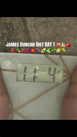 James Duncan Diet Day 1: My Healthy Start