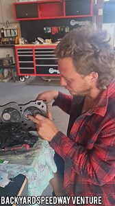 161K views · 2K reactions | Ecotec Rebuild Part 1: Honing the bore and seating the valves | Backyard Speedway Venture | Facebook