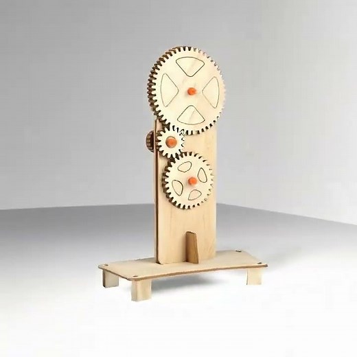 DIY Spur Gears Mechanics for Kids | LGPW078 #GearMechanics #EducationalKits