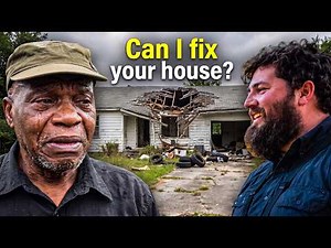 We Transformed a Stranger's BROKEN House.. For FREE