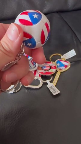 Puerto Rico Flag Durable Bottle Opener Metal Keychain PR Souvenir Keyrings-5 Pack