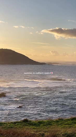 Scenic Summer Coastline Views of Northern Spain