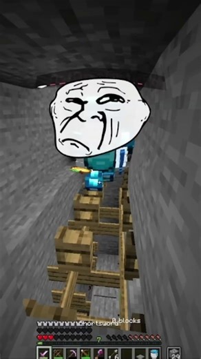 Hoplite Trap || #minecraft #shorts #edit