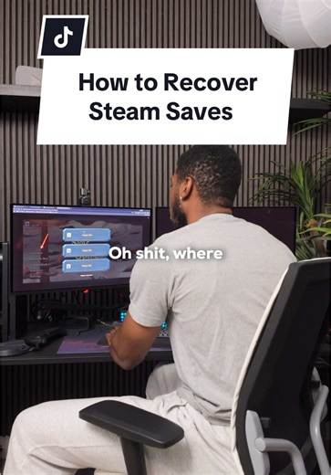 This really happened to me the other day 😅 Did you know that you can actually see your game save files that are synced to Steam cloud? If you go to the website listed in the video, you can even download your saves that are on the cloud, so if you lost your local save somehow you can recover. Some games will even create a backup file for previous saves just in case anything goes wrong. #steam #techtips #pcgaming #gamingsetup