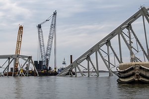 WATCH LIVE: Key Bridge removal, cleanup begins in Baltimore - WTOP News