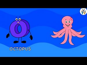 🎶 O is for Octopus! | Fun Animated Alphabet Song for Kids to Learn Letter O 🌟
