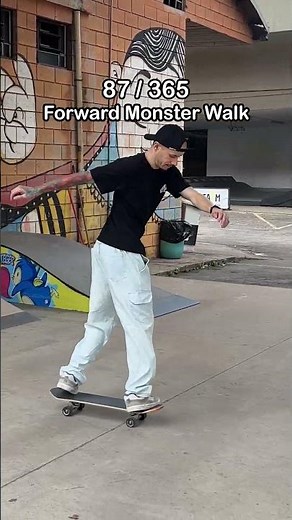 Forward Monster Walk #skatebrasil #skatefreestyle