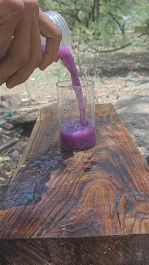 💜 Fresh Java Plum Juice Making in Nature | Relaxing Forest ASMR 🍇✨