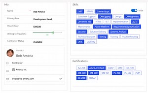 Association Table Control