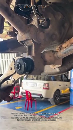 Suspension Bushing Replacement Made Easy With Precision Tool