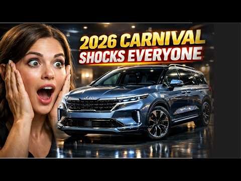 2026 Kia Carnival SHOCKS Everyone: Luxury Minivan That Feels Like a Private Jet!