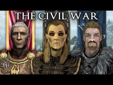 The Full Story of Skyrim's Civil War - The Elder Scrolls V: Skyrim EXPLAINED