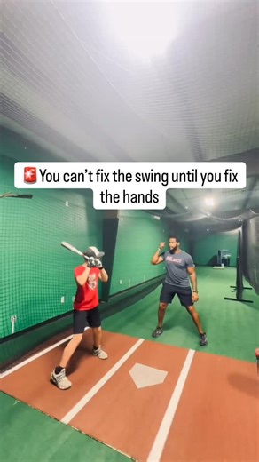 Aaron Eden | Baseball Coach on Instagram: "Most hitters aren’t weak… They’re just disconnected. When the hands don’t load correctly: ❌ the barrel dumps ❌ the back shoulder collapses ❌ the swing gets long ❌ timing disappears So we fixed the real problem 👇 The load. We taught him how to: ✅ keep the hands back ✅ stay connected to his core ✅ get direct to the baseball ✅ let the barrel work on plane This is the same hand path Tony Gwynn, A-Rod, and the best hitters ever used. Not snapping. Not yanki